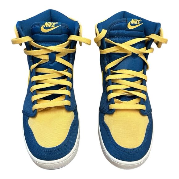 Nike Air Jordan AJKO 1 Laney High True Blue Topaz Gold DO5047-407 Size 9.5 - Picture 4 of 14